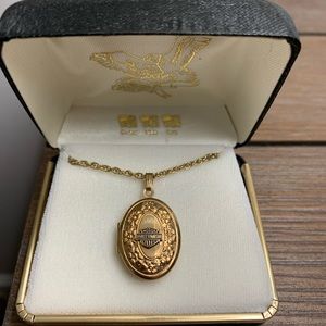 Harley-Davidson gold locket